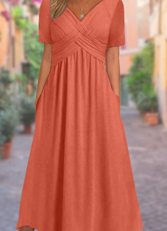 Graceful Maxi Wrap Dress