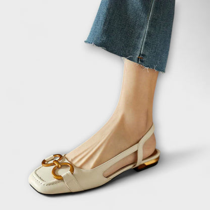 Comfort-Fit Leather Sandals