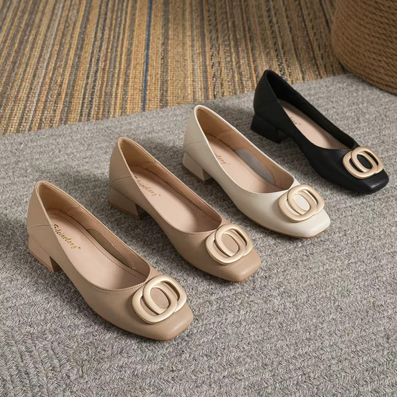 Elegant-Comfy Mid Heels