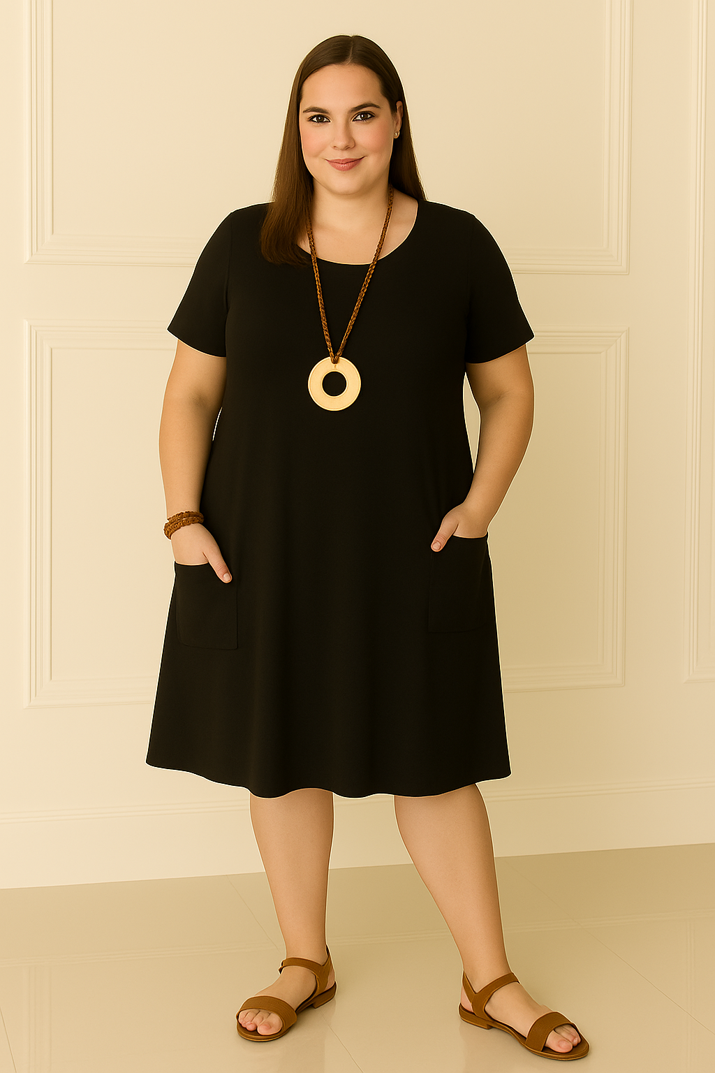 Confidence-Boost Linen Dress