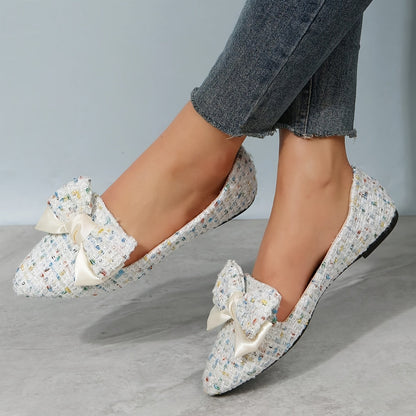 Easy-Care Plaid Flats