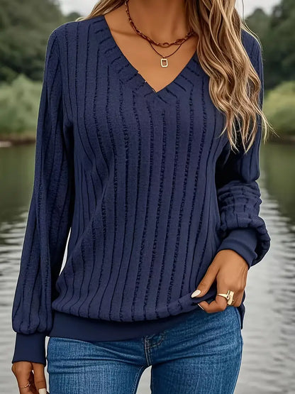 Easy-Care V-Neck Jumper