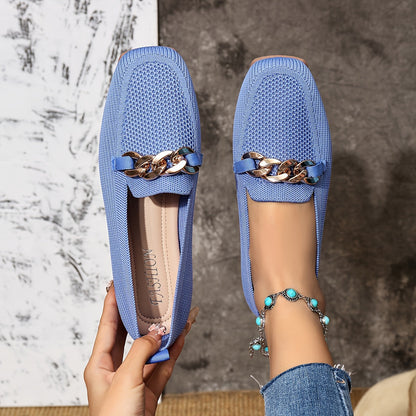 Cloud-Soft Knit Flats