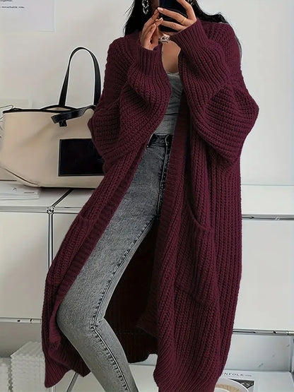 Flattering-Fit Long Cardigan
