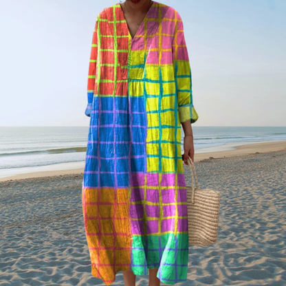 Soft Elegance Floral Dress