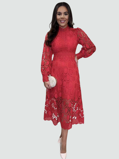 Timeless Lace Dress for Radiance