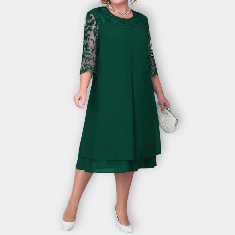 Effortless Elegance Plus-Size Dress