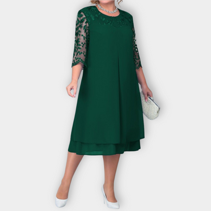 Effortless Elegance Plus-Size Dress