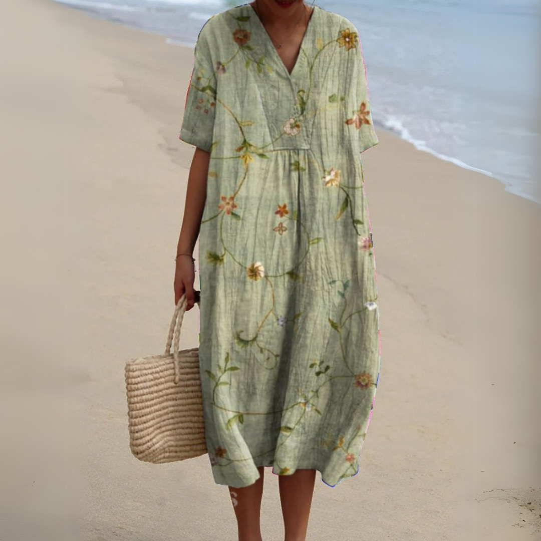 Breezy Floral Summer Dress