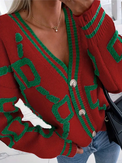 Flattering V-Neck Cardigan