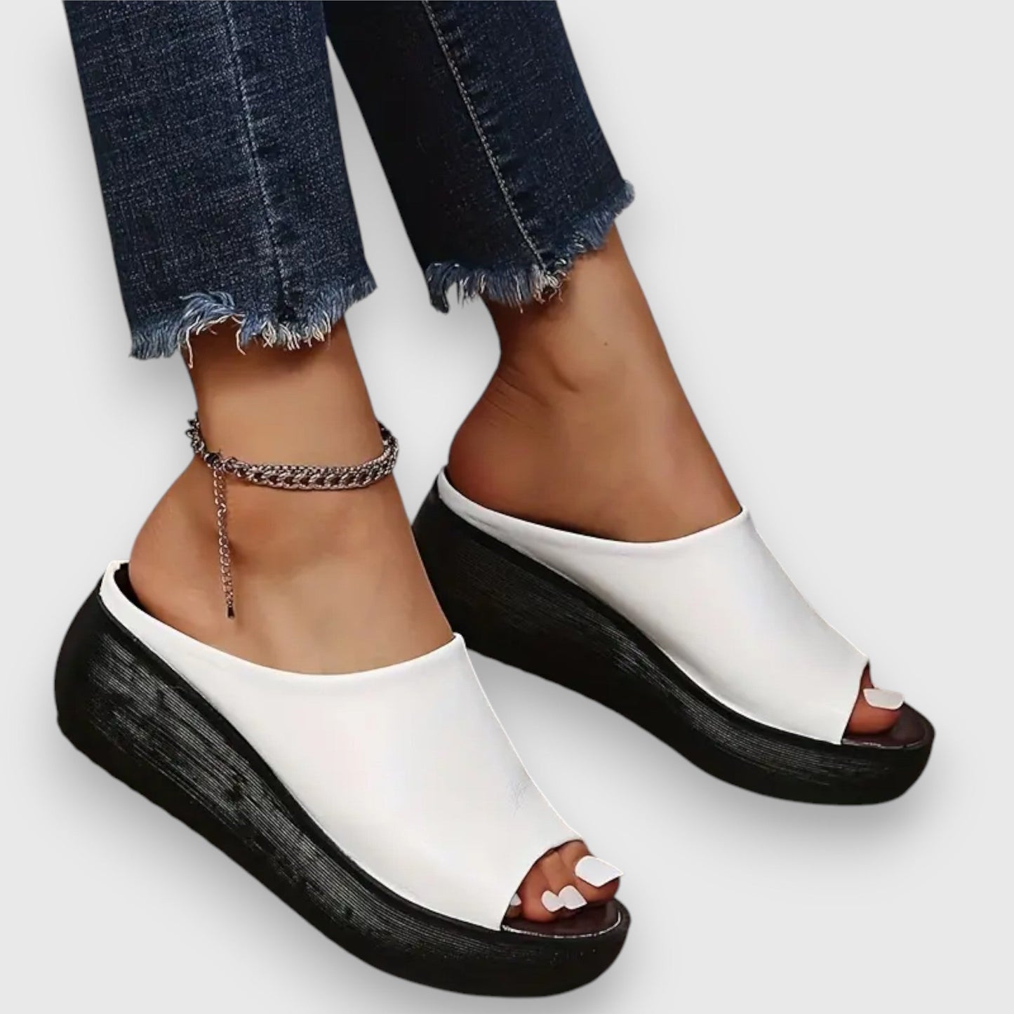 Soft-Padding Wedge Sandals