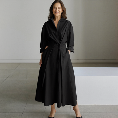 Elegant Flowing Long Dress