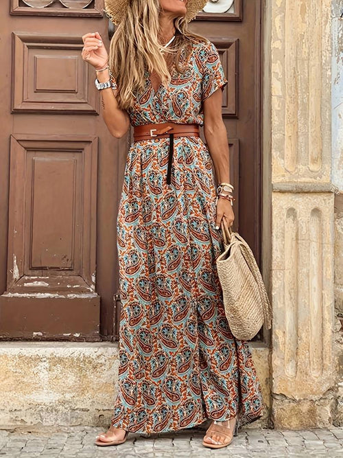 Floral Grace Maxi Dress