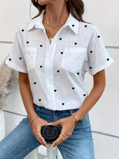 Easy-Care Cotton Blouse