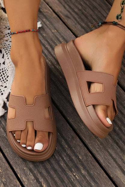 Ergo-Support Leather Sandals