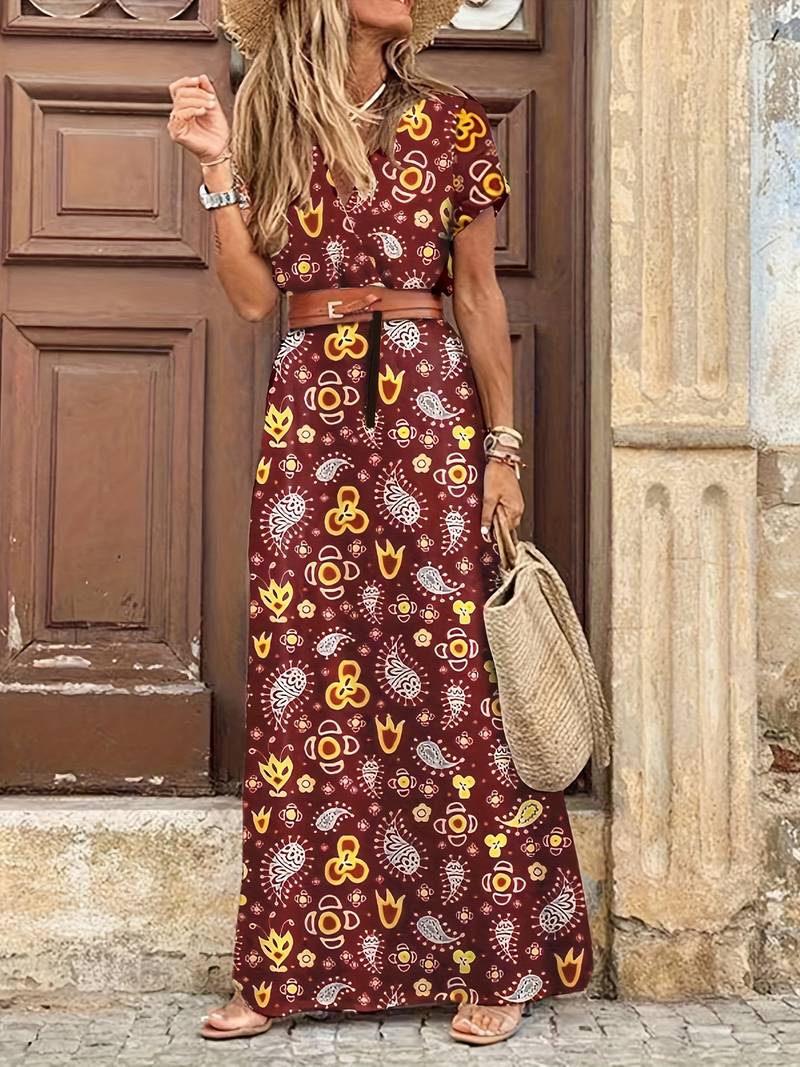 Floral Grace Maxi Dress