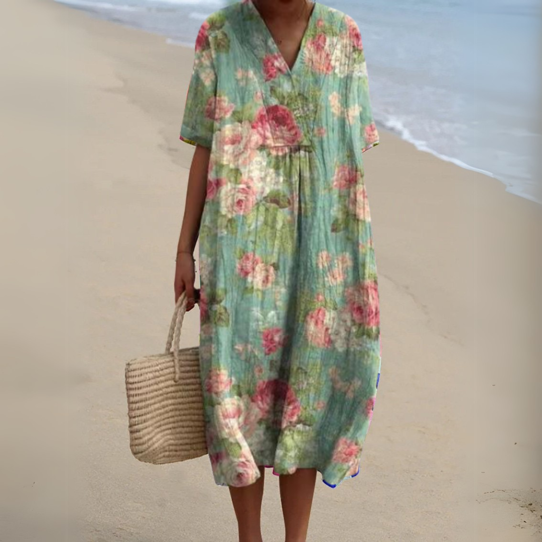 Breezy Floral Summer Dress