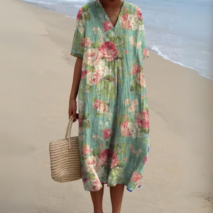 Breezy Floral Summer Dress