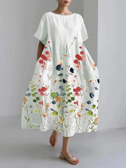 Liliana Flowy Floral Maxi
