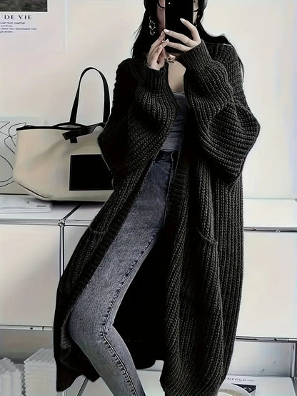 Flattering-Fit Long Cardigan