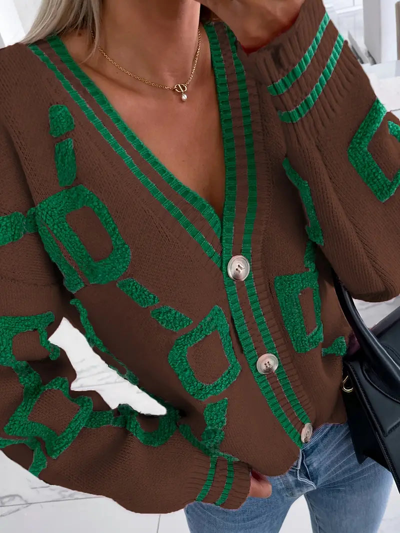 Flattering V-Neck Cardigan