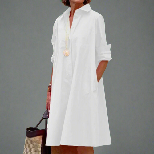 Elegant Comfort Midi Dress