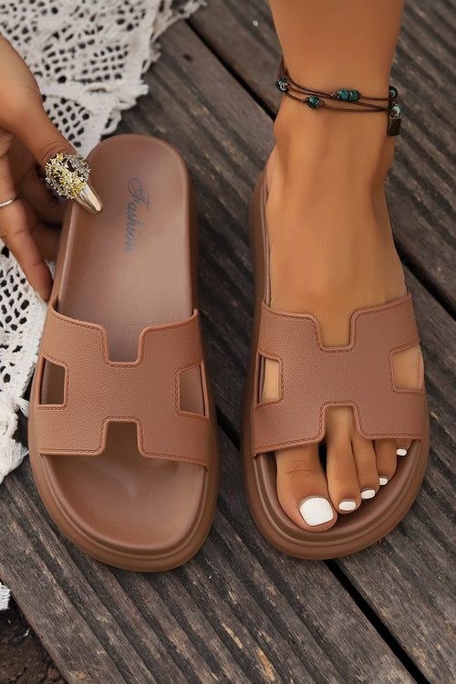 Ergo-Support Leather Sandals