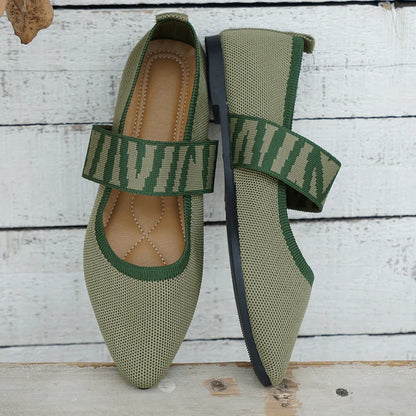 Comfort-Mesh Flats