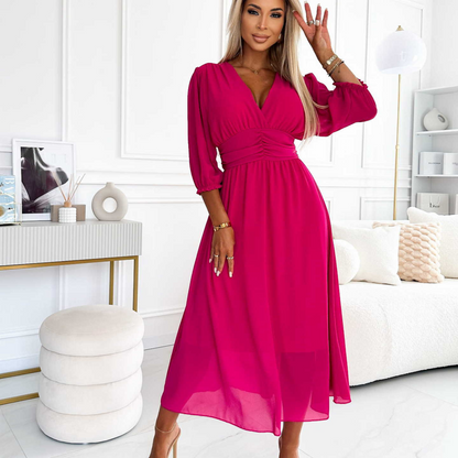 Effortless Elegance Silky Chiffon Dress