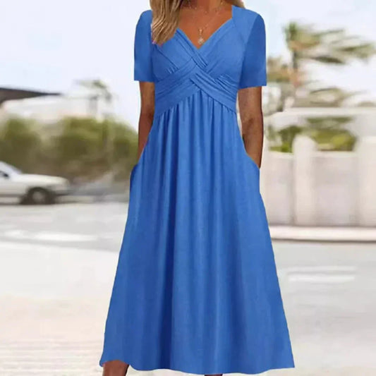 Effortless Curve-Enhancing Cocktail Dress