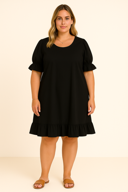 Cool-Comfort Ruffle Dress