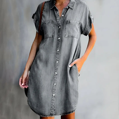 Chic Comfort Denim Dress