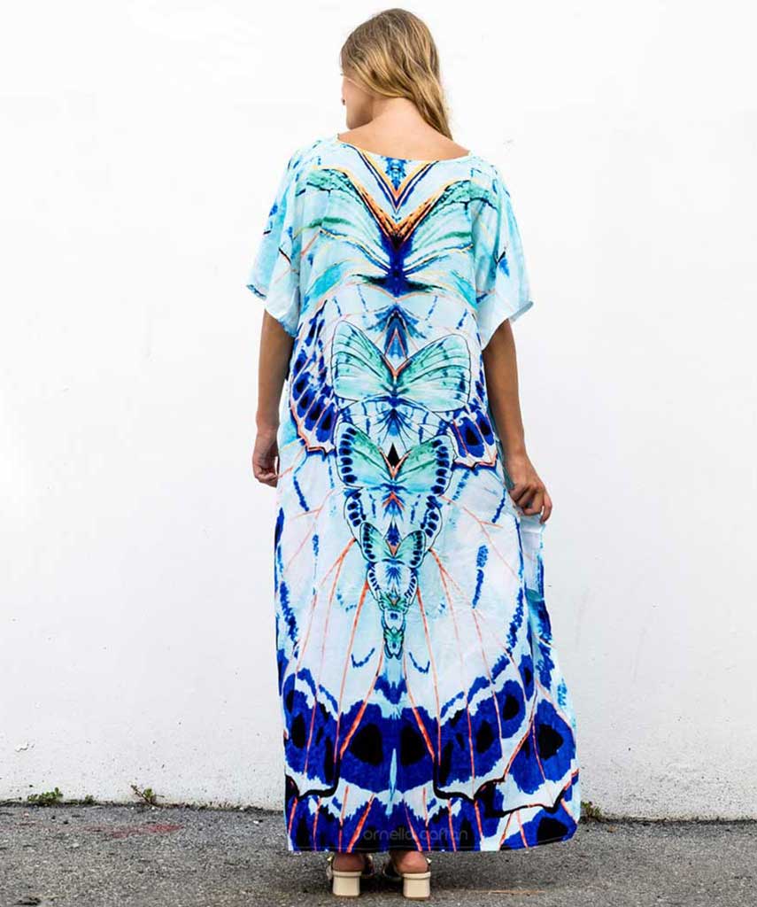 Eco-Soft Kaftan Dress