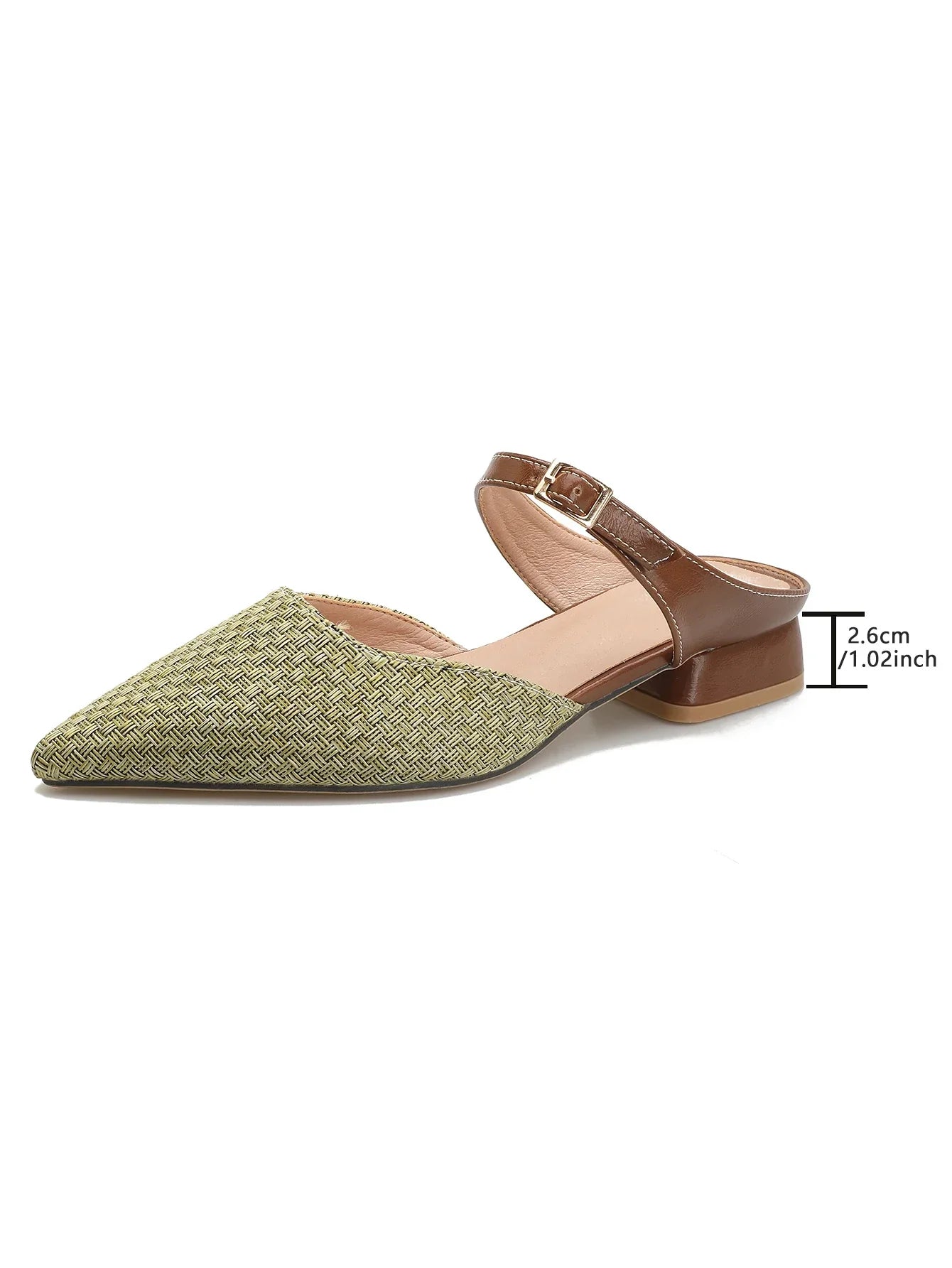 Sage-Comfort Mules