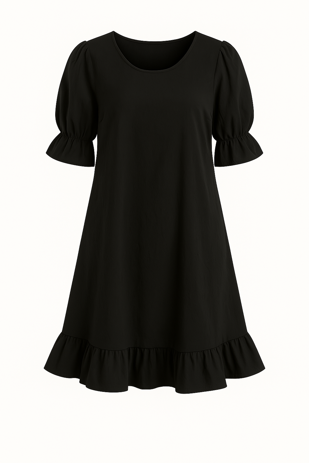Cool-Comfort Ruffle Dress
