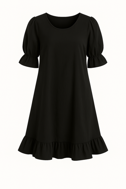 Cool-Comfort Ruffle Dress