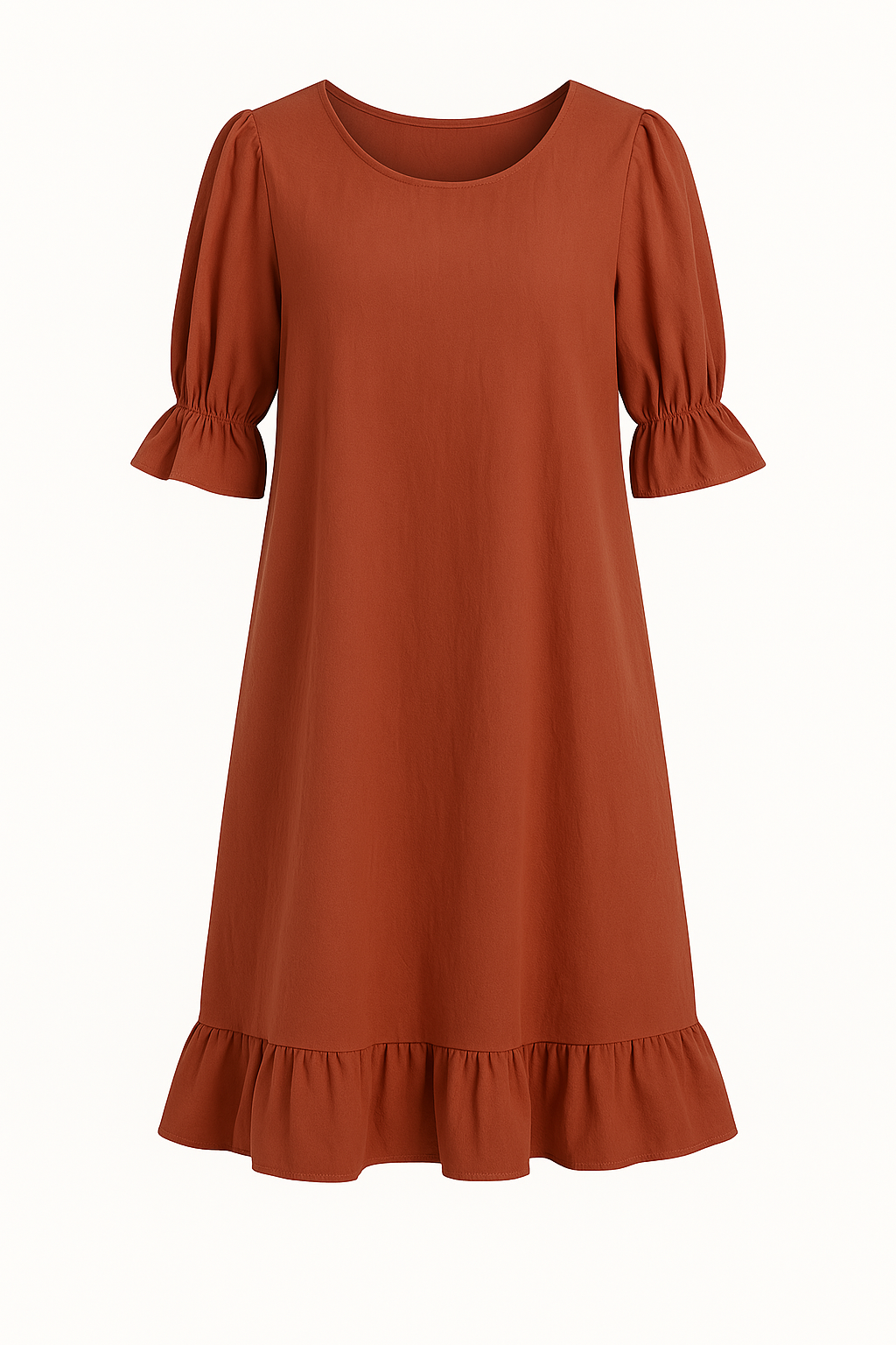 Cool-Comfort Ruffle Dress