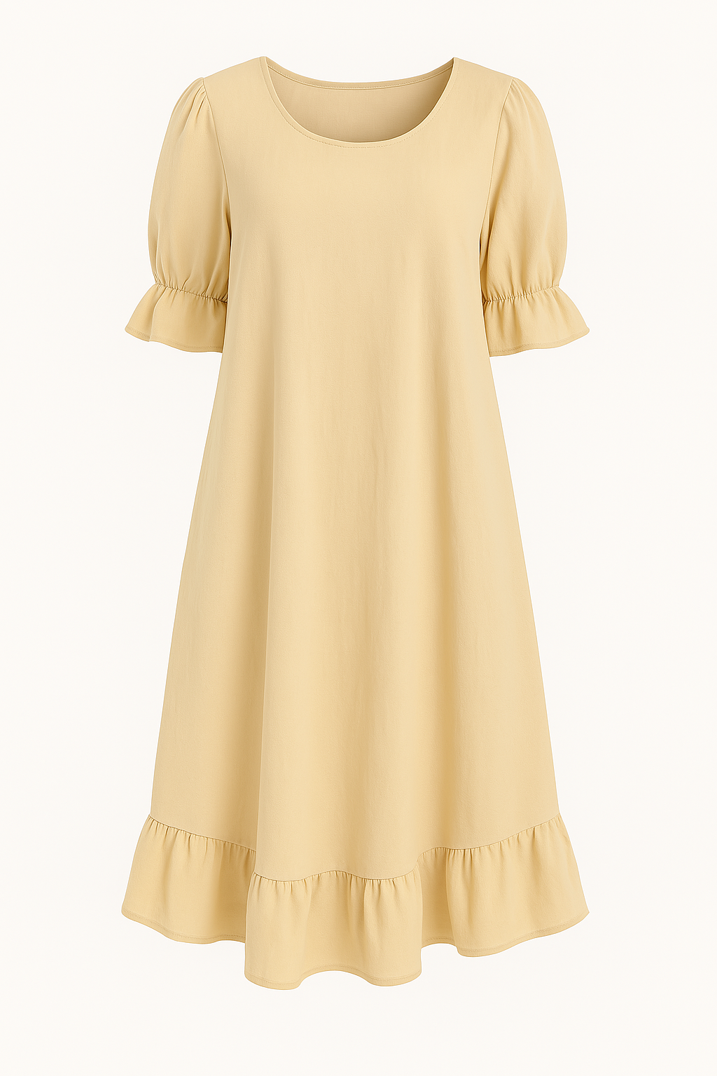Cool-Comfort Ruffle Dress