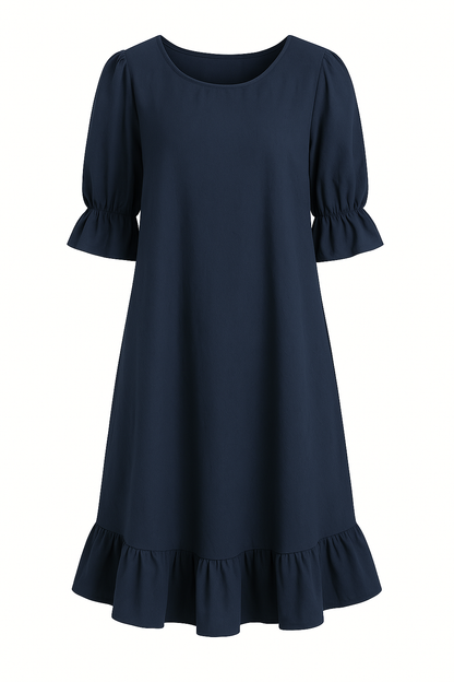 Cool-Comfort Ruffle Dress