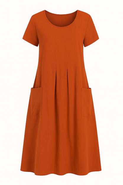 Confidence-Boost Linen Dress