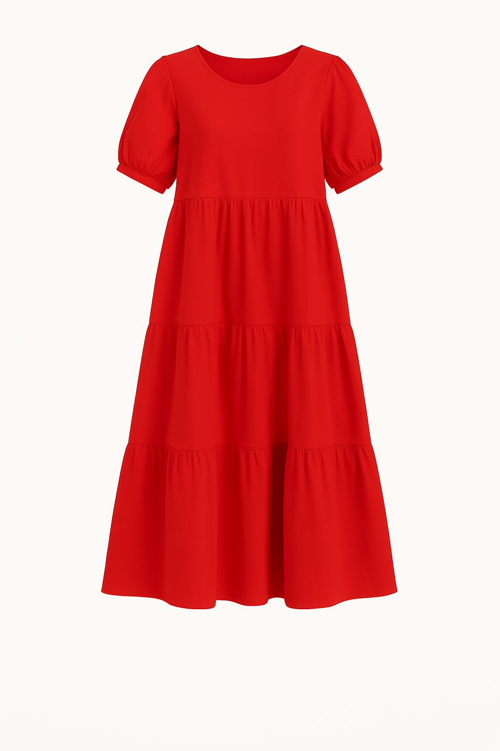 Flowy-Elegance Tiered Dress