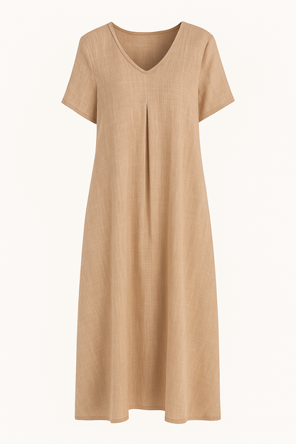 Breezy Comfort Midi Dress