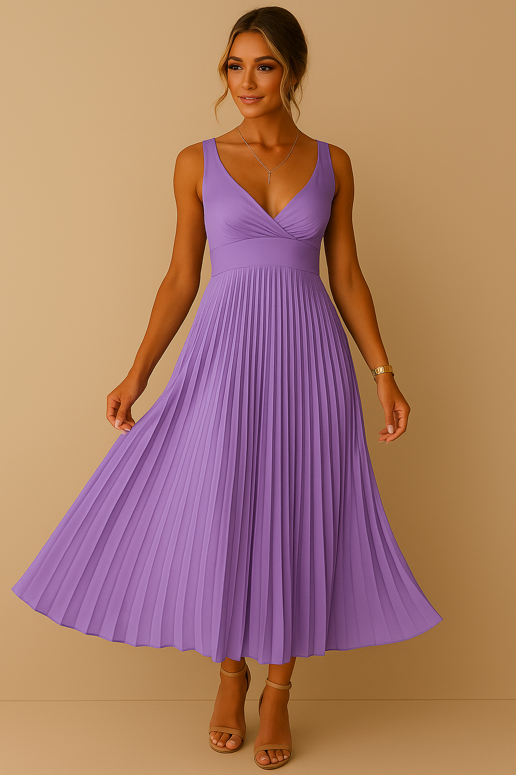 Dusk-Elegance Evening Dress
