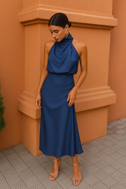 Verona Satin-Elegance Dress