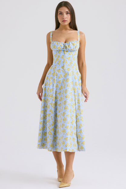 Vintage-Style Midi Dress