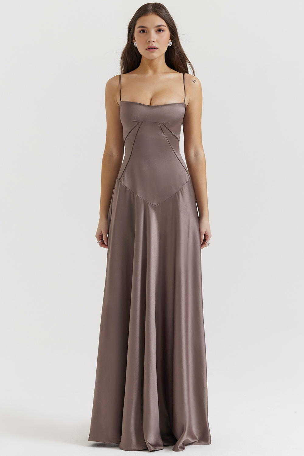 Chic Bustier Gown for Enchanting Evenings