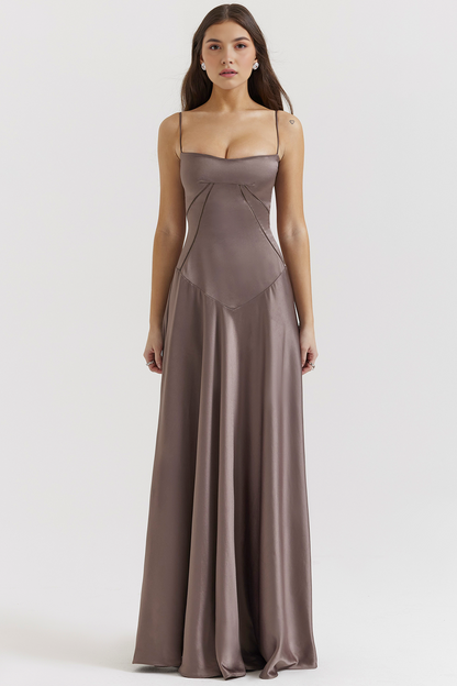 Chic Bustier Gown for Enchanting Evenings