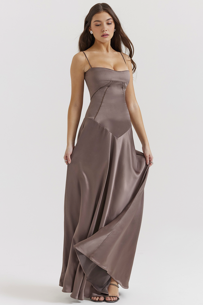 Chic Bustier Gown for Enchanting Evenings