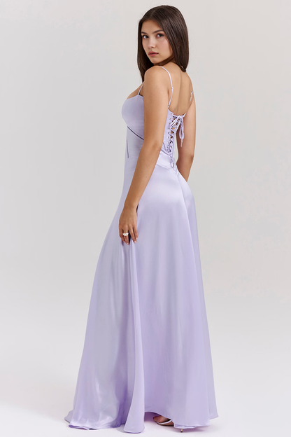 Chic Bustier Gown for Enchanting Evenings