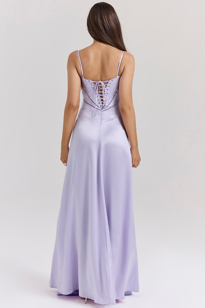 Chic Bustier Gown for Enchanting Evenings